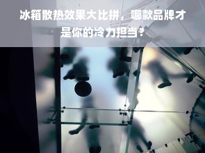 冰箱散热效果大比拼，哪款品牌才是你的冷力担当？
