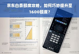 京东白条额度攻略，如何巧妙提升至1600额度？