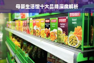 母婴生活馆十大品牌深度解析