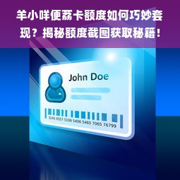 羊小咩便荔卡额度如何巧妙套现？揭秘额度截图获取秘籍！