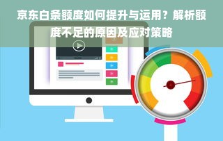 京东白条额度如何提升与运用？解析额度不足的原因及应对策略