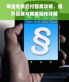 淘宝先用后付额度攻略，提升额度与商家操作详解