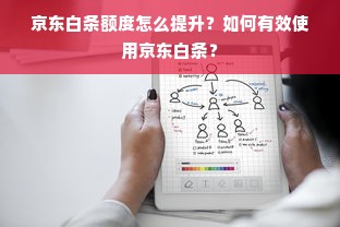 京东白条额度怎么提升？如何有效使用京东白条？