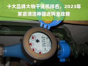 十大品牌大物干洗机排名，2023年家庭清洁神器选购全攻略