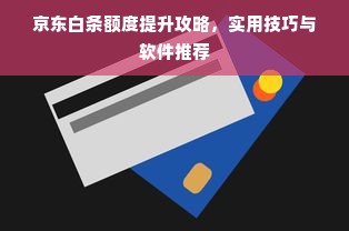 京东白条额度提升攻略，实用技巧与软件推荐