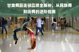 甘肃舞蹈连锁品牌全解析，从民族舞到街舞的进阶指南