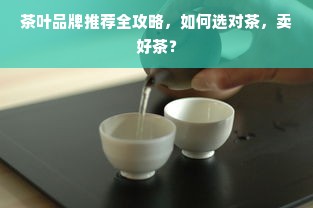 茶叶品牌推荐全攻略，如何选对茶，卖好茶？