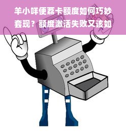 羊小咩便荔卡额度如何巧妙套现？额度激活失败又该如何应对？