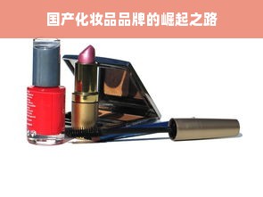 国产化妆品品牌的崛起之路