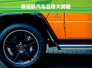 撅屁股汽车品牌大揭秘
