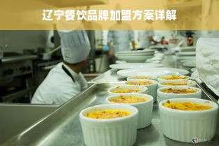 辽宁餐饮品牌加盟方案详解