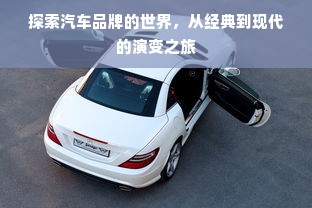 探索汽车品牌的世界，从经典到现代的演变之旅
