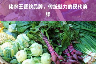 佬农王餐饮品牌，传统魅力的现代演绎