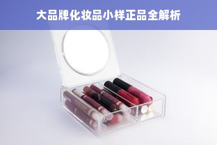 大品牌化妆品小样正品全解析