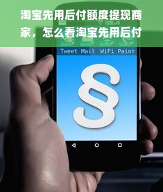 淘宝先用后付额度提现商家，怎么看淘宝先用后付啊额度多少