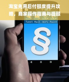 淘宝先用后付额度提升攻略，商家操作指南与提额时间解析