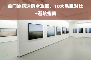 单门冰箱选购全攻略，10大品牌对比+避坑指南