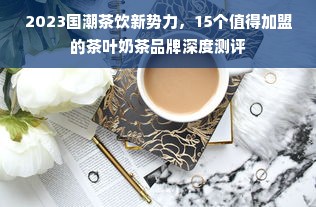 2023国潮茶饮新势力，15个值得加盟的茶叶奶茶品牌深度测评