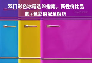 双门彩色冰箱选购指南，高性价比品牌+色彩搭配全解析