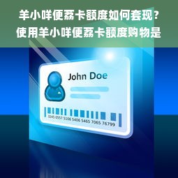 羊小咩便荔卡额度如何套现？使用羊小咩便荔卡额度购物是否可行？