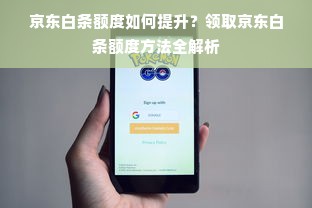 京东白条额度如何提升？领取京东白条额度方法全解析