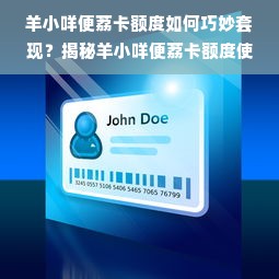 羊小咩便荔卡额度如何巧妙套现？揭秘羊小咩便荔卡额度使用秘籍！