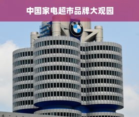中国家电超市品牌大观园