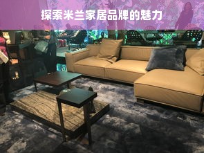 探索米兰家居品牌的魅力