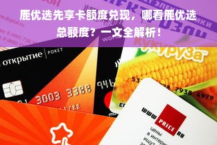 鹿优选先享卡额度兑现，哪看鹿优选总额度？一文全解析！
