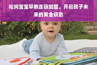 松岗宝宝早教连锁加盟，开启孩子未来的黄金钥匙