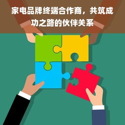 家电品牌终端合作商，共筑成功之路的伙伴关系