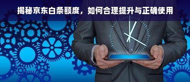 揭秘京东白条额度，如何合理提升与正确使用