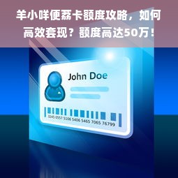 羊小咩便荔卡额度攻略，如何高效套现？额度高达50万！