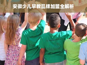 安徽少儿早教品牌加盟全解析
