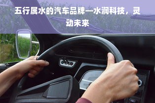 五行属水的汽车品牌—水润科技，灵动未来