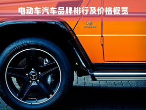 电动车汽车品牌排行及价格概览