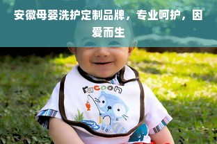 安徽母婴洗护定制品牌，专业呵护，因爱而生