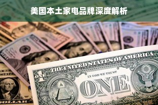 美国本土家电品牌深度解析