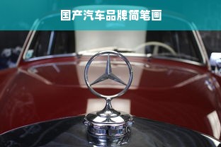 国产汽车品牌简笔画
