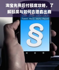 淘宝先用后付额度攻略，了解额度与如何合理套出商家服务