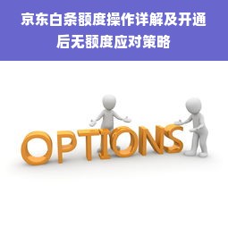 京东白条额度操作详解及开通后无额度应对策略