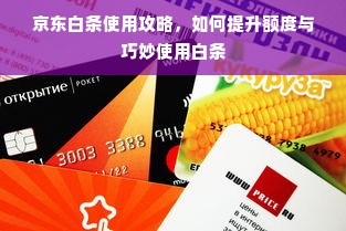 京东白条使用攻略，如何提升额度与巧妙使用白条