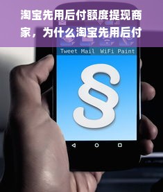 淘宝先用后付额度提现商家，为什么淘宝先用后付没额度？