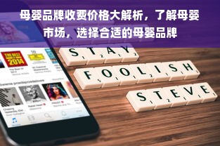 母婴品牌收费价格大解析，了解母婴市场，选择合适的母婴品牌