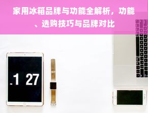 家用冰箱品牌与功能全解析，功能、选购技巧与品牌对比