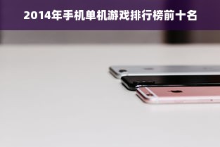 2014年手机单机游戏排行榜前十名