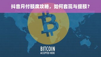 抖音月付额度攻略，如何套现与提额？