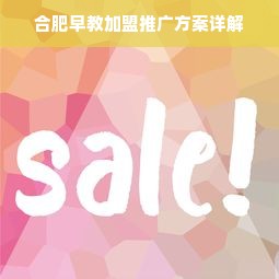 合肥早教加盟推广方案详解