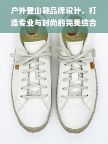 户外登山鞋品牌设计，打造专业与时尚的完美结合