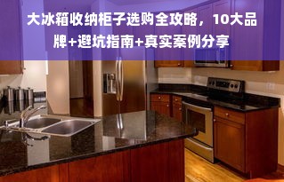大冰箱收纳柜子选购全攻略，10大品牌+避坑指南+真实案例分享